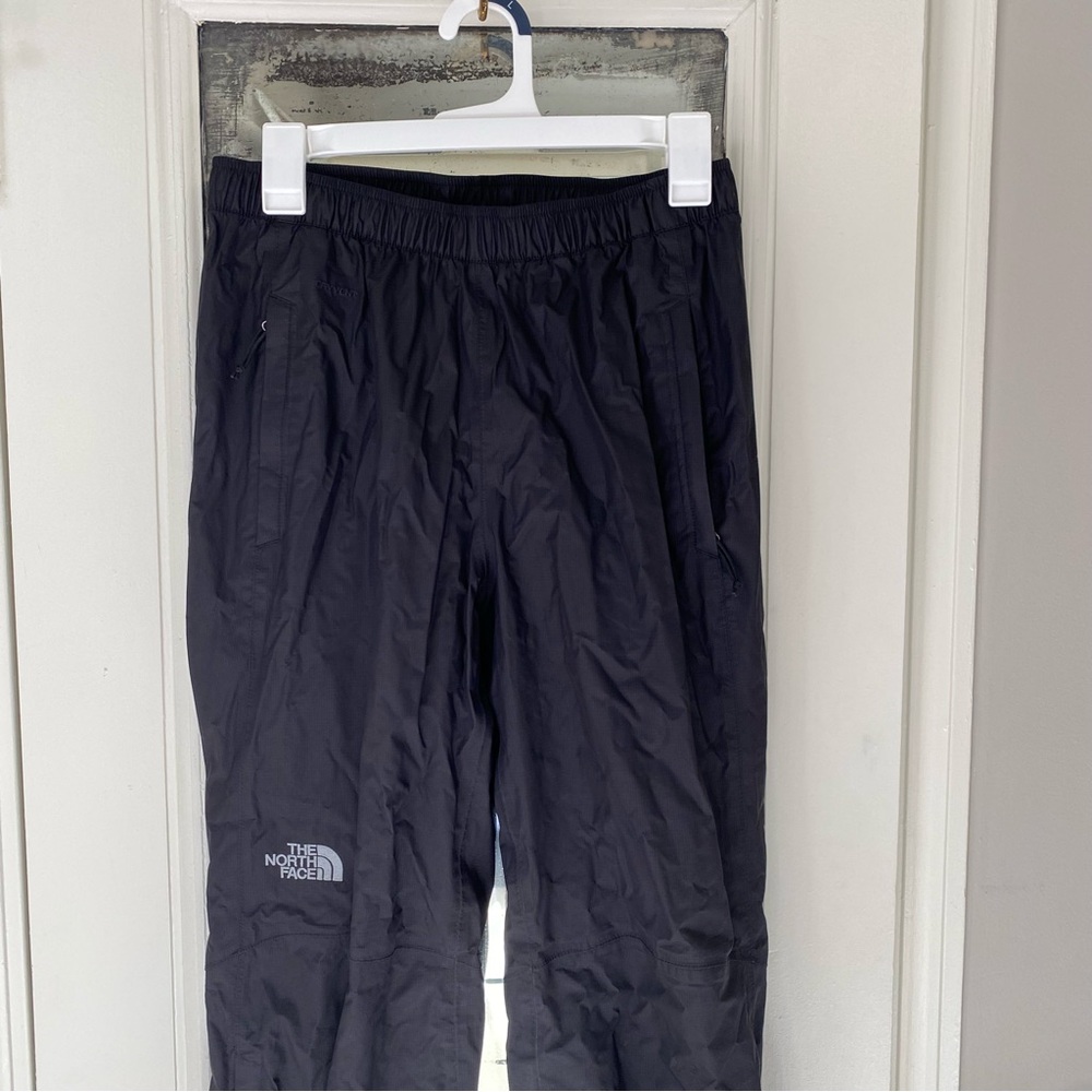 Waterproof The North Face Black Outdoor Pants - unisex